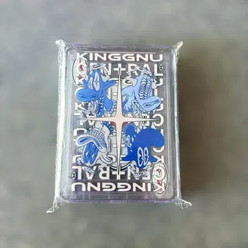 King Gnu CEN+RAL CLEAR PLAYING CARDS