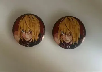 데스노트 DEATHNOTE 멜로 매트 캔뱃지 2개 세트