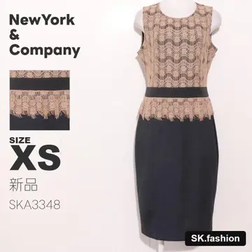 새상품 New York & Company 원피스 미디 기장 도킹