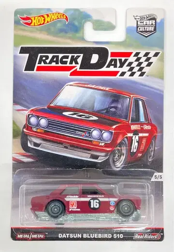 MATTEL TRACKDAY 핫휠 DATSUN BLUEBIRD510 DJF97