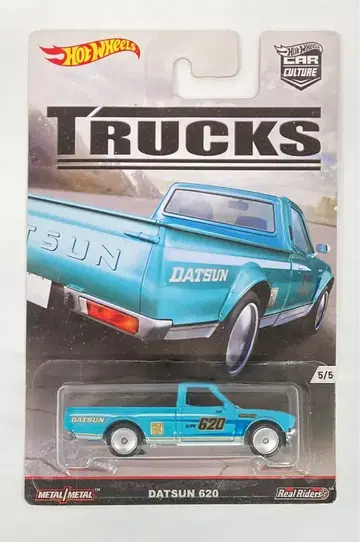 MATTEL HOTWHEELS TRUCKS DJF92 DATSUN 620 5/5