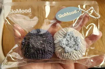 SloMood 스퀴즈 만만 니트 블루베리 쌍둥이
