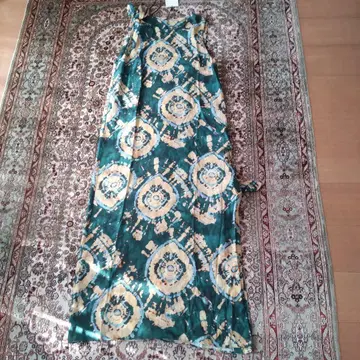 ZARA 보타니컬 프린트 샌드 드레스