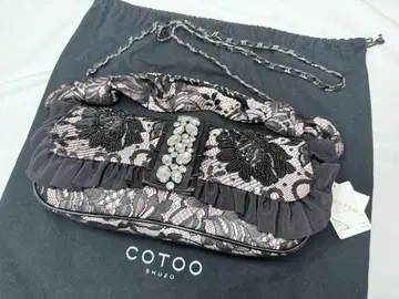 [새상품] COTOO 코투 2way 백 레이스 소재