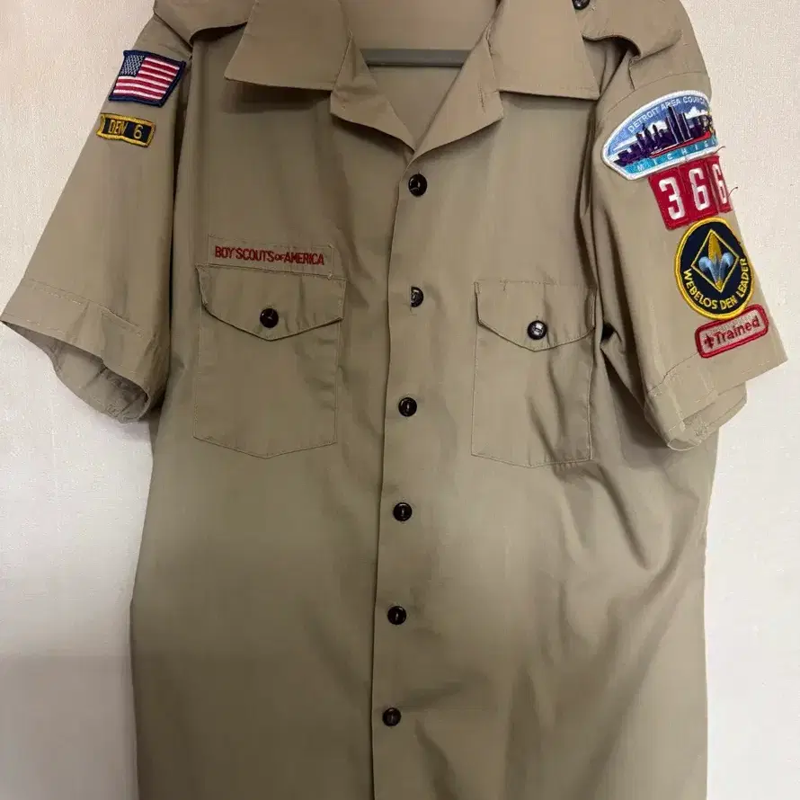 USA 미국 보이스카우트 셔츠 L