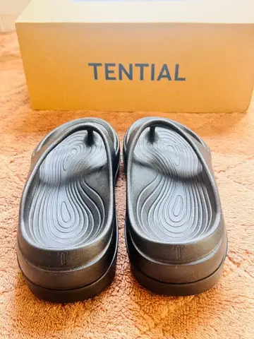 TENTIAL 회복 샌들 블랙