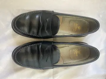 귀중 Alden 올덴 카프 로퍼 8 블랙 고품질