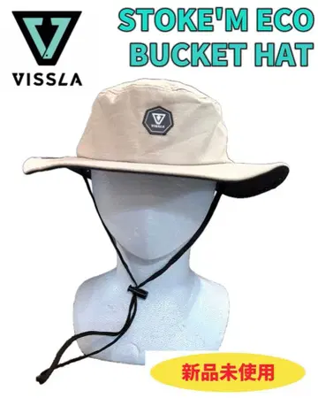 vissla 비슬라 버킷 사파리 아웃도어 햇 끈 포함