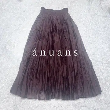 새상품급 anuans India 실크 블렌드 캉캉 스커트 정가 3.1