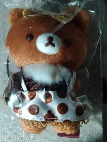 갈색 아기곰 초코파이 봉제 인형 키링
