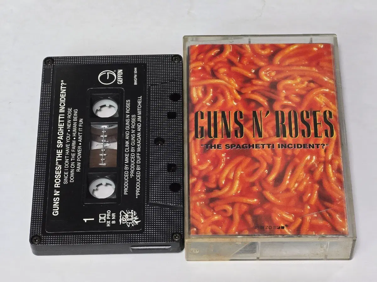 Guns N' Roses - "The Spaghetti Incident?" 카세트테이프