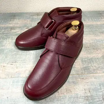 미착용 Bon Step 천연 가죽 컴포트 슈즈 23cm 3E