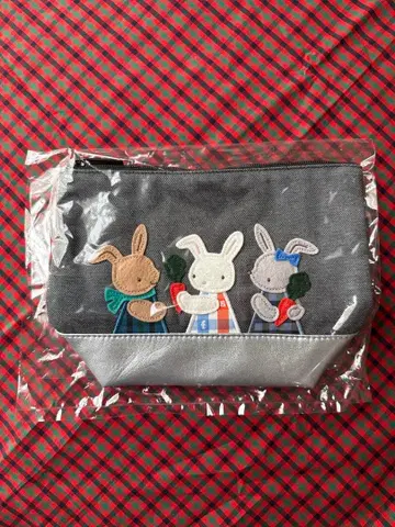 BEAMS JAPAN x familiar 십이지 시리즈 2023 토끼 패턴 한정판 파우치