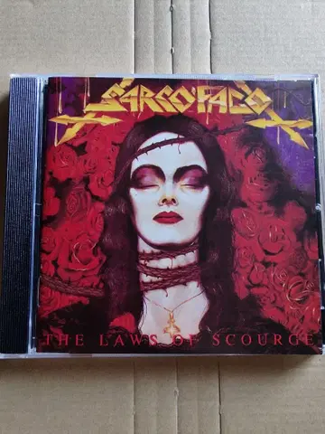 SARCOFAGO / THE LAWS OF SCOURGE 슬래시 메탈 단종