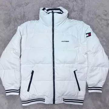 Tommy Hilfiger 화이트 다운 자켓