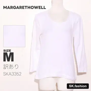 하자품 MARGARET HOWELL 상의 T셔츠 긴팔 스탠다드