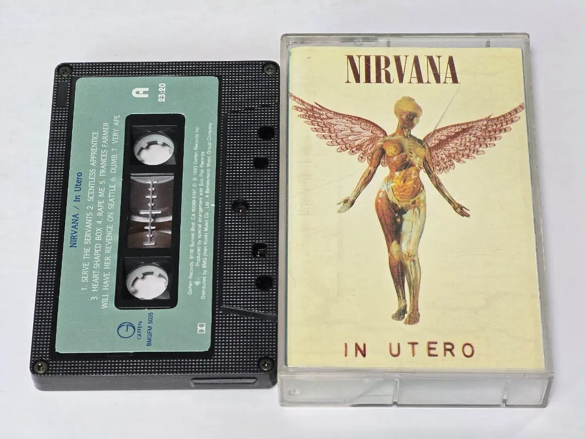 너바나 (Nirvana) - In Utero 3집 (국내 라이센스 초판)
