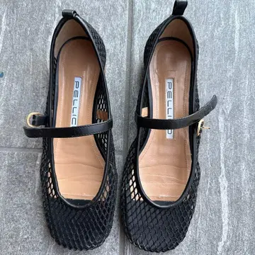 PELLICO 메쉬 플랫슈즈 블랙