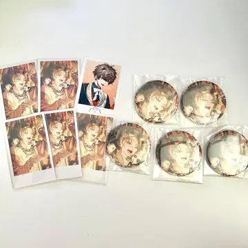 알반 녹스 캔뱃지 폴라로이드풍 카드 묶음 판매
