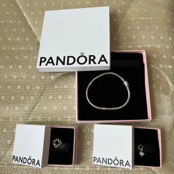 Pandora 팔찌 참 2점 박스 포함