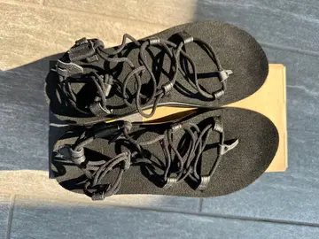 Teva W VOYA INFINITY 샌들 블랙 24cm
