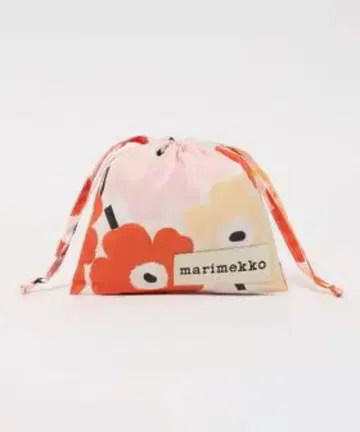 새상품 marimekko 마리메꼬 유나이티드 애로우즈 파우치 오렌지