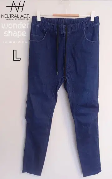 NEUTRAL ACT. x WONDER SHAPE 콜라보 데님 팬츠 L