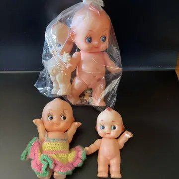 쇼와 레트로 큐피 인형 5개 묶음 판매 추억의 현 상태 제품