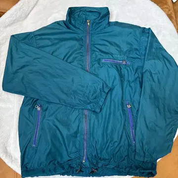 빈티지 L.L.Bean 나일론 자켓 남성용 그린