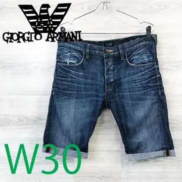 ARMANI 아르마니진스 <데님 하프 팬츠> MP0232c