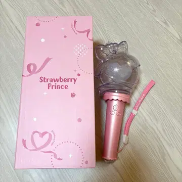 스토푸리 딸기 리본 응원봉