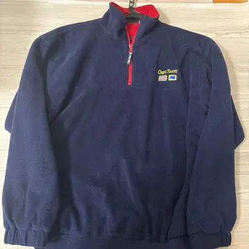 Capt. Scott 하프 지퍼 플리스 자켓 네이비
