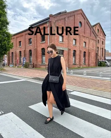 SALLURE 원피스 LYANA 블랙