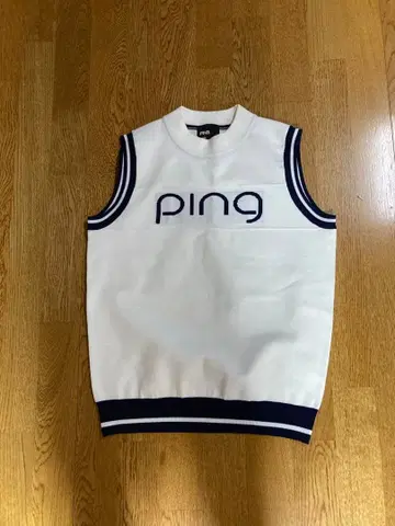 [미사용] ping 핑 니트 베스트 여성용 L