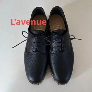 새상품 [ L'avenue ] 라베뉴 레이스업 슈즈 24.5 블랙