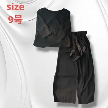컴시즘 노카라 상의 와이드 팬츠 셋업 9호