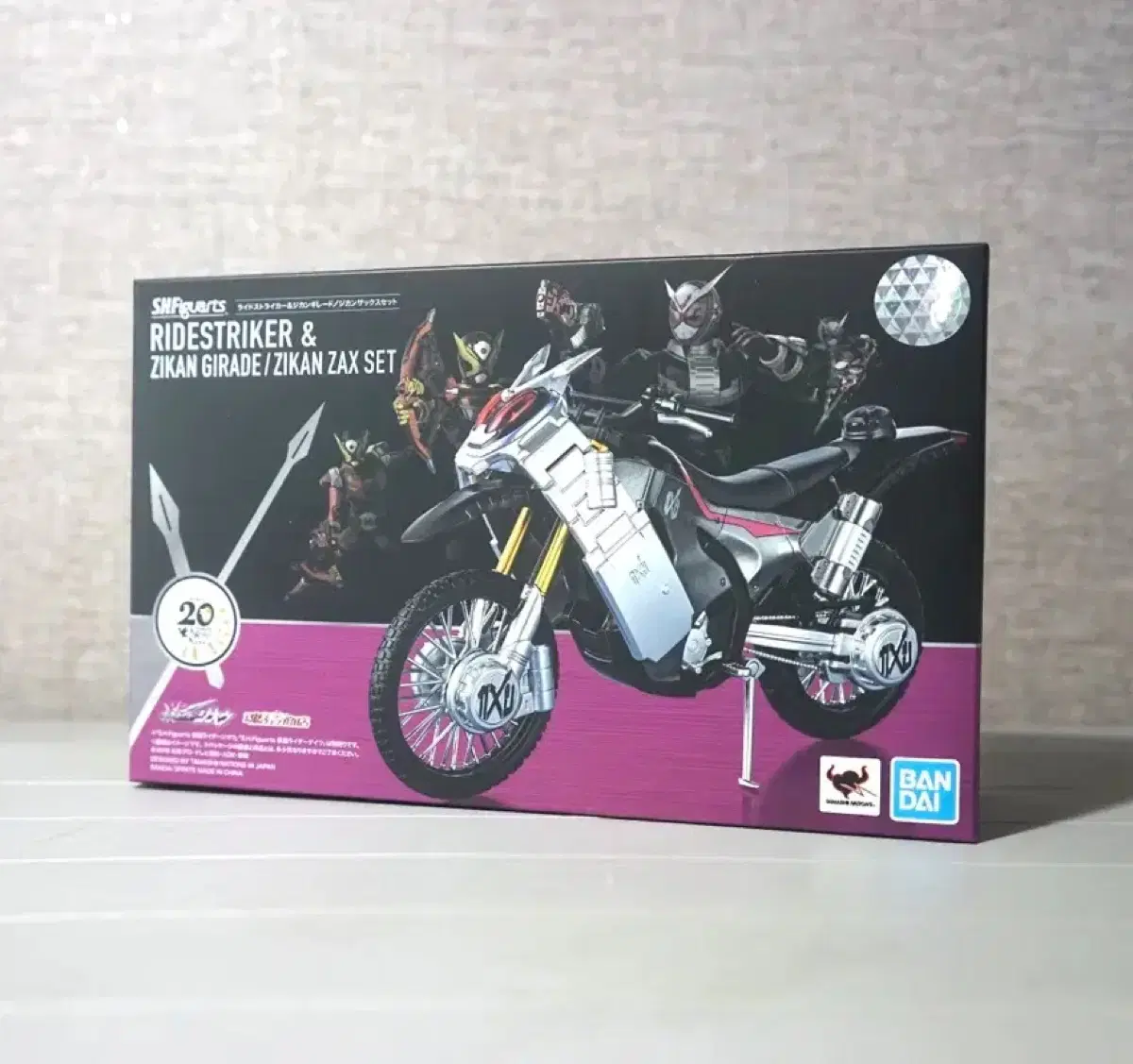 shf 가면라이더 지오의 라이드 스트라이커 & 지칸 기레이드 / 지칸 젝스 세트