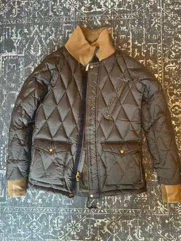 WEST RIDE 레이싱 다운 자켓 블랙 LARGE
