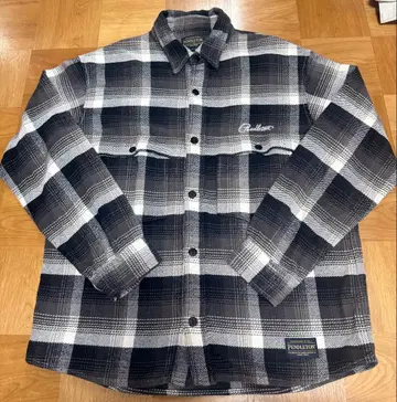 PENDLETON 옴브레 체크 코튼 플란넬 셔츠 L