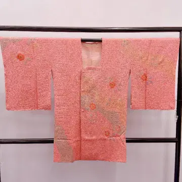 8552 도유키 도추기 꽃무늬 연어색