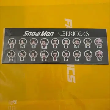 Snow Man 스티커 씰 SERIOUS