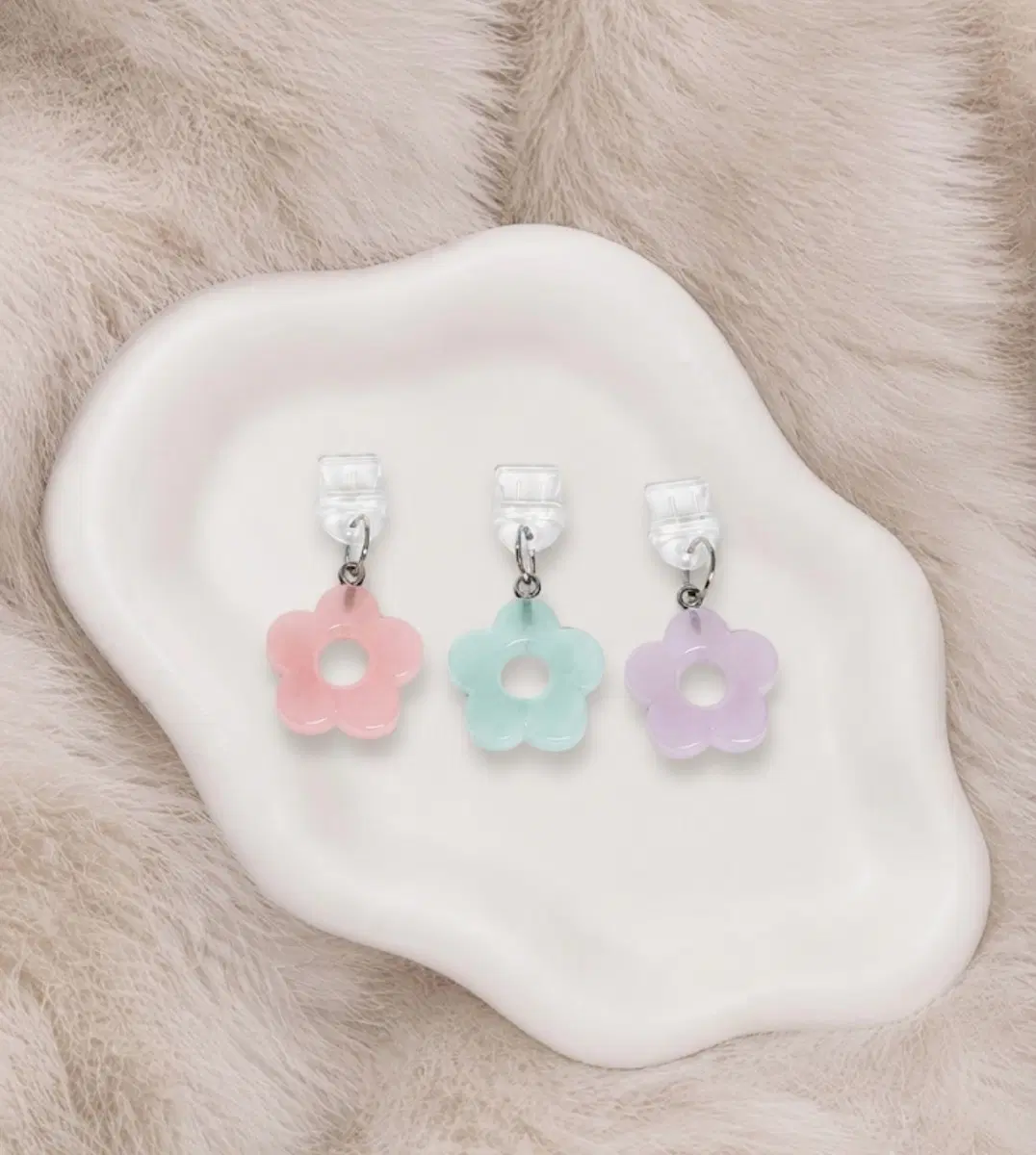 꽃 휴대폰 보호캡