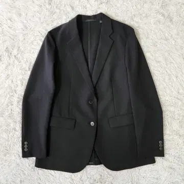 새상품급 유니클로 감동 자켓 릴랙스 핏 L 워셔블