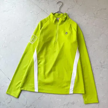 Munsingwear 골프 하이넥 셔츠 긴팔 L 라이트 그린