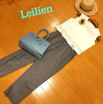 레리안 최근 모델 샴브레이 여성용 캐주얼 팬츠 11L
