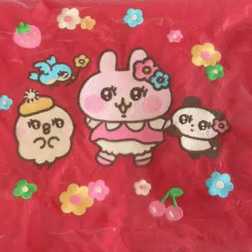 카나헤이의 작은 동물 두근거림 느긋 자수 에코백