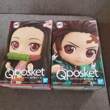 배송비 포함 귀멸의 칼날 탄지로 Qposket 피규어 카마도 네즈코 묶음 판매