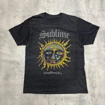 sublime 서브라임 밴드T셔츠 그레이