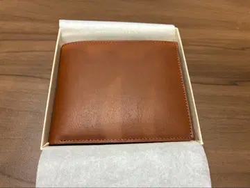L.L.Bean 접이식 지갑 가죽 브라운