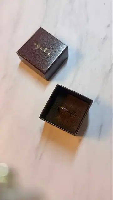 agete K10 핑키링